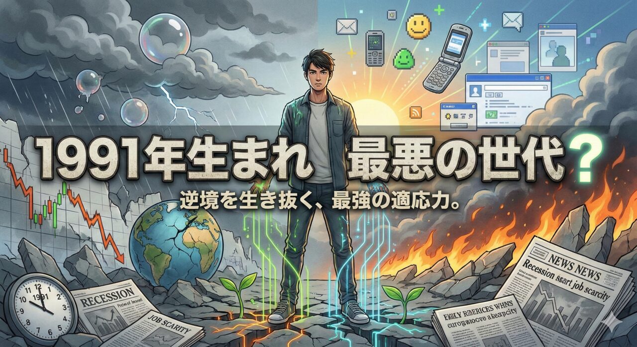 1991年生まれはやばいと言われる理由と特徴を徹底解説 | おらえだんす